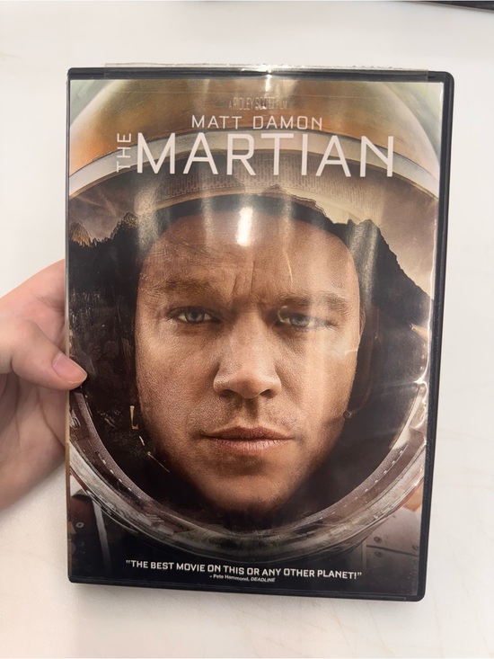 Other - The Martian DVD Matt Damon Sci Fi Tested, Working Movie